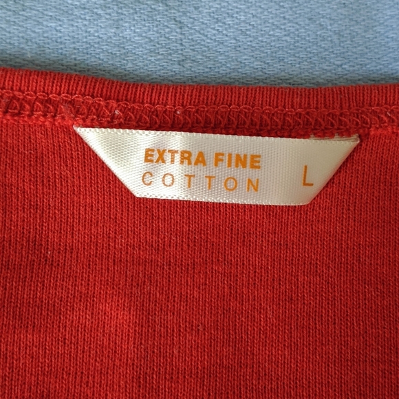 Uniqlo cotton tank - orange - Picture 3 of 5